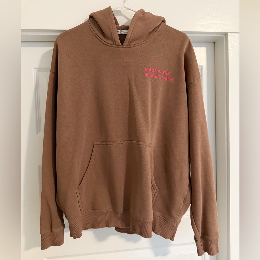 Elevated Faith Brown Hoodie